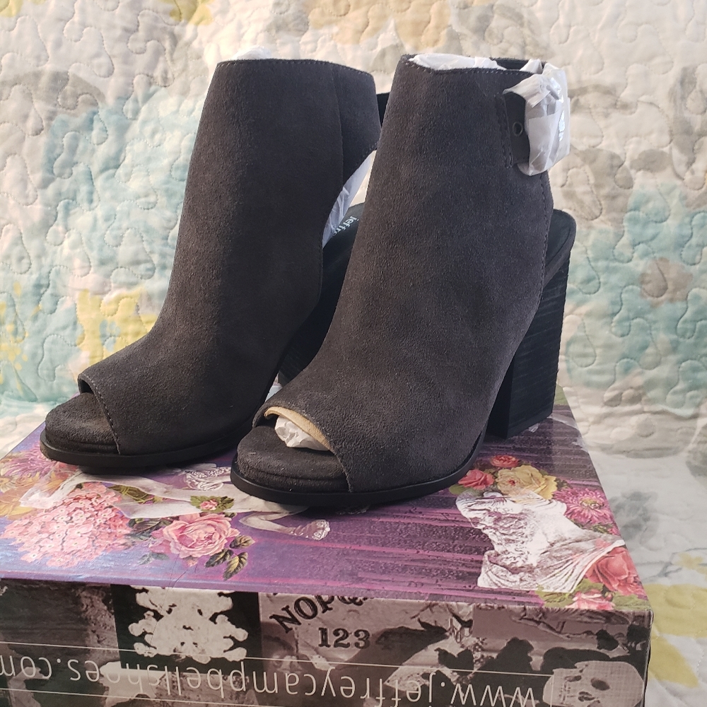 Jeffrey Campbell Suede Booties
